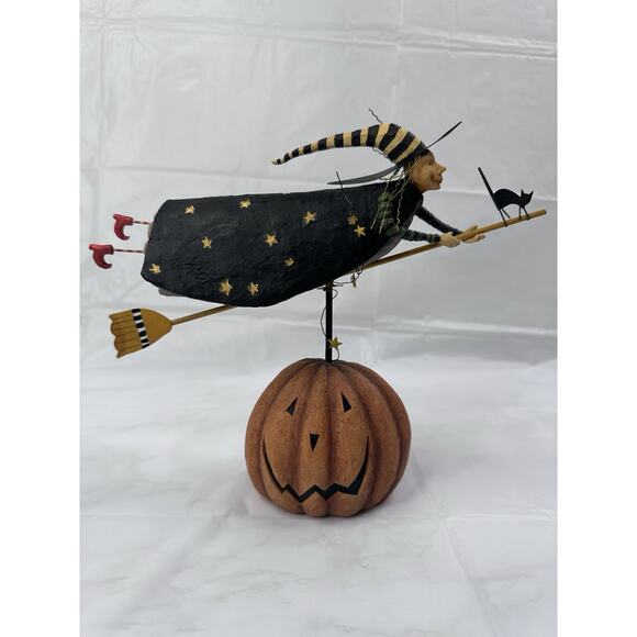Vintage 2004 August Moon HILDY Witch Halloween Figurine Dan Dipaolo RETIRED - Picture 1 of 7